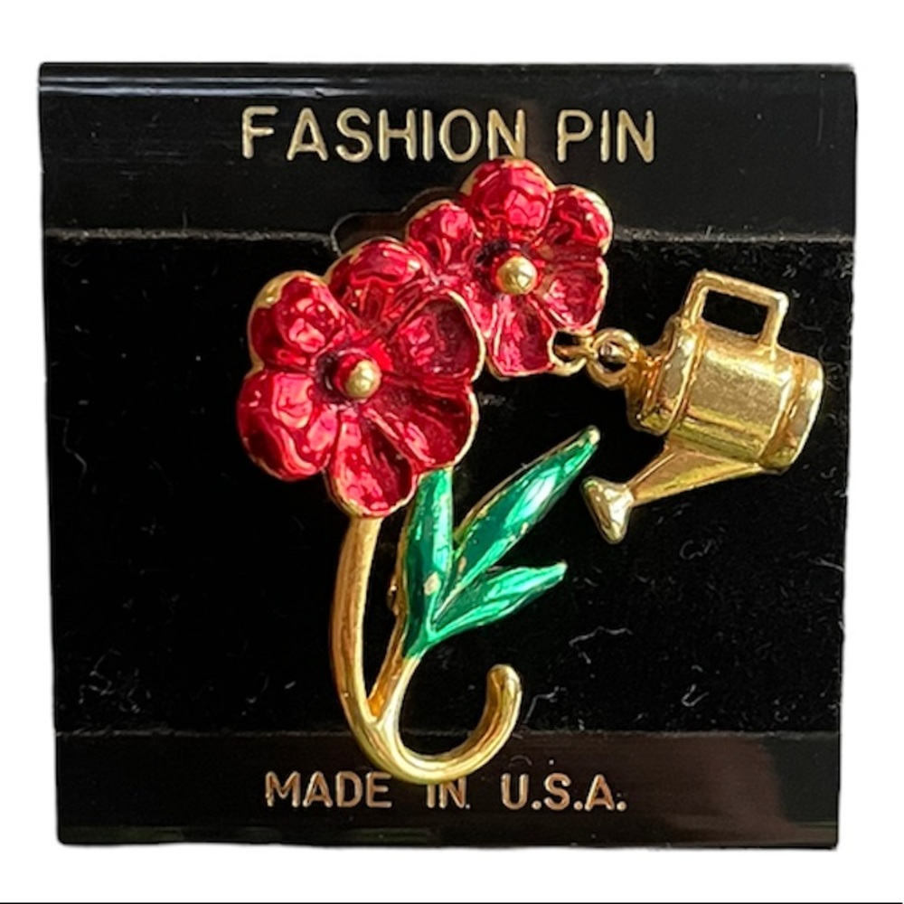 Flower Garden Pin